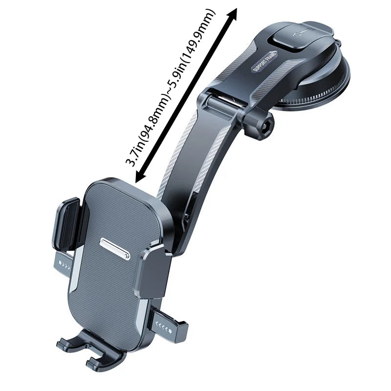 Car Phone Holder – Nano Flexible Silicone, 360° Rotation, Doesn't Block Screen, Compatible with iPhone Series for iPhone 17 Shopifynow