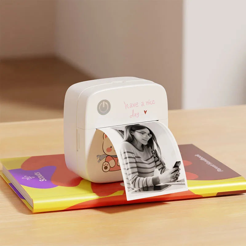 B2 Mini Printer Sticker Thermal Inkless Printer iOS Android Bluetooth Portable Printers Photo Printing Maker for iPhone Xiaomi Shopifynow