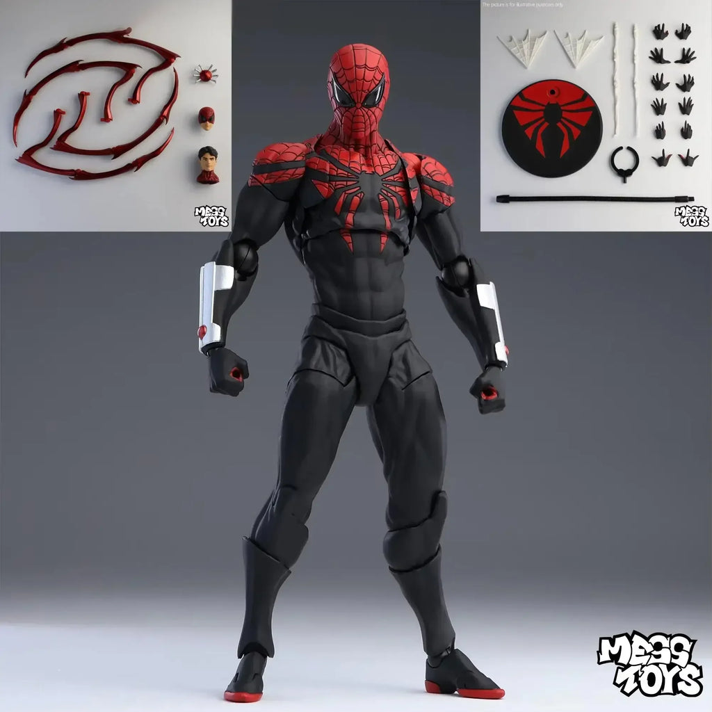 Pre New Mess Toys Superior Spider Man Doctor Octopus Peter Parker Messtoys Spiderman Neighbor Anime Action Figure Gifts Toys Shopifynow