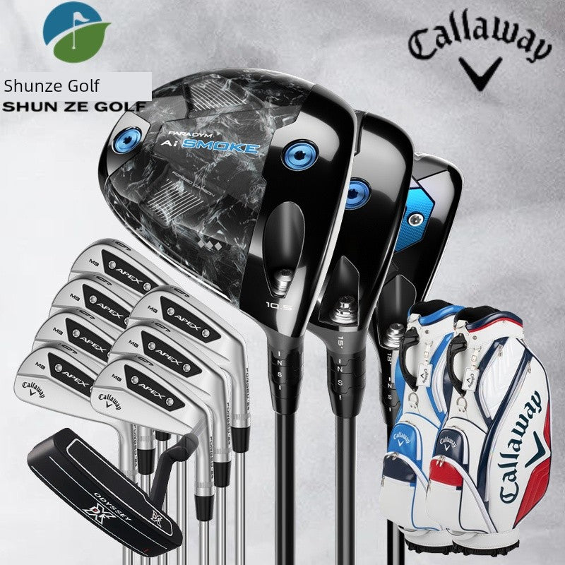 24 New Arrival Callaway Caraway Golf Club Rod Set Male AI Smoke Wooden Pole Matching Apex Iron Pole Shopifynow