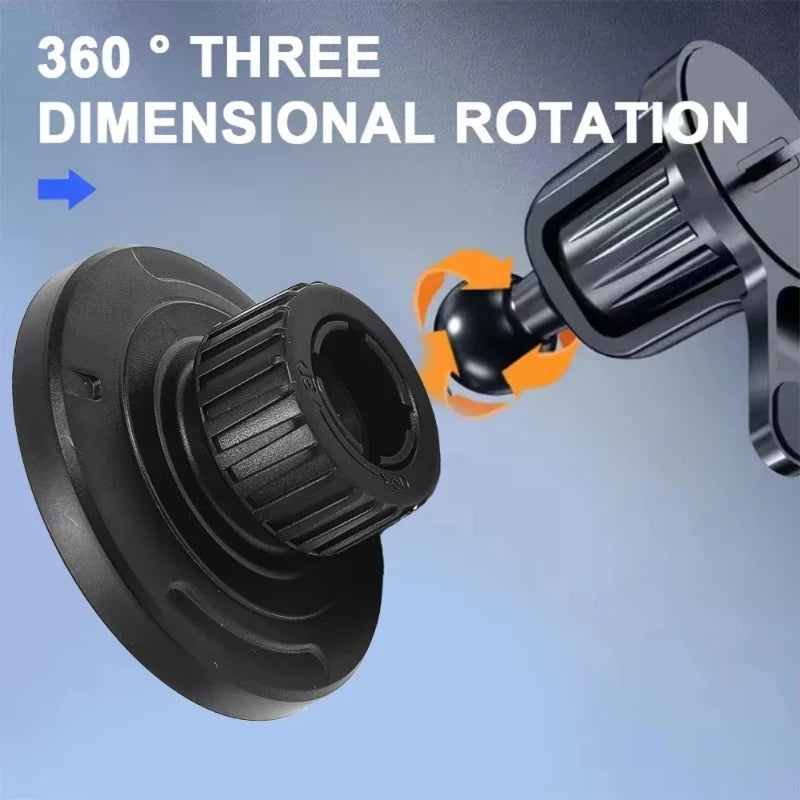 For MagSafe Car Mount Accessories Universal Magnetic Car Phone Holder Parts Suitable for 17mm Ball Head Base Magnet Brackets