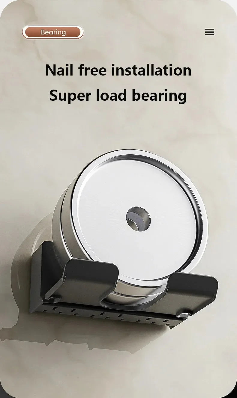 Hair Dryer Holder Wall Dryer Cradle Straightener Stand Hairdryer Organizer Box Toilet Blower Holder Shelf Bathroom Accessories Shopifynow