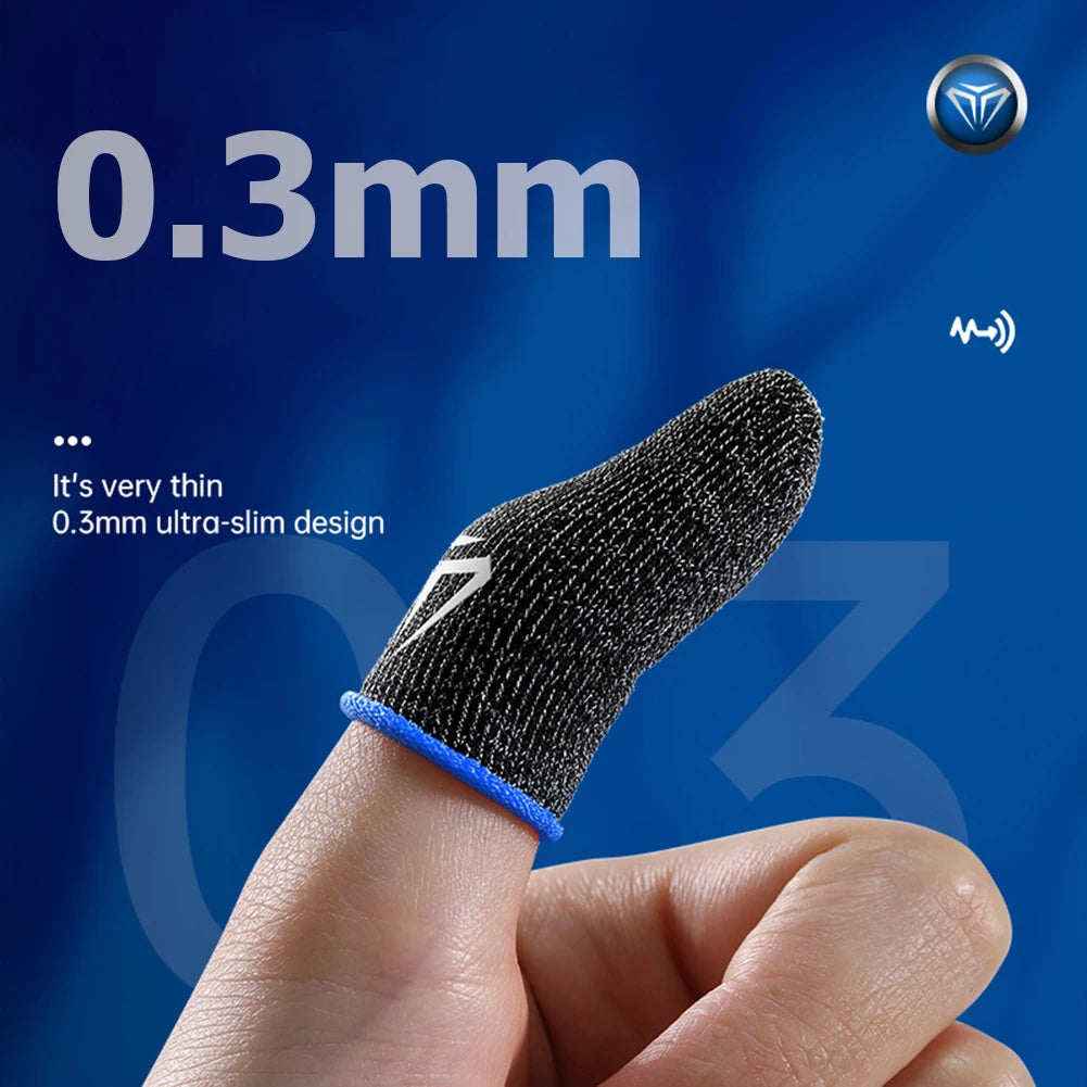 5/10Pairs Gaming Finger Sleeve Anti-slip Fingertip Cover Breathable Sweatproof Fingertips Thumb Gloves For PUBG Mobile Game Shopifynow