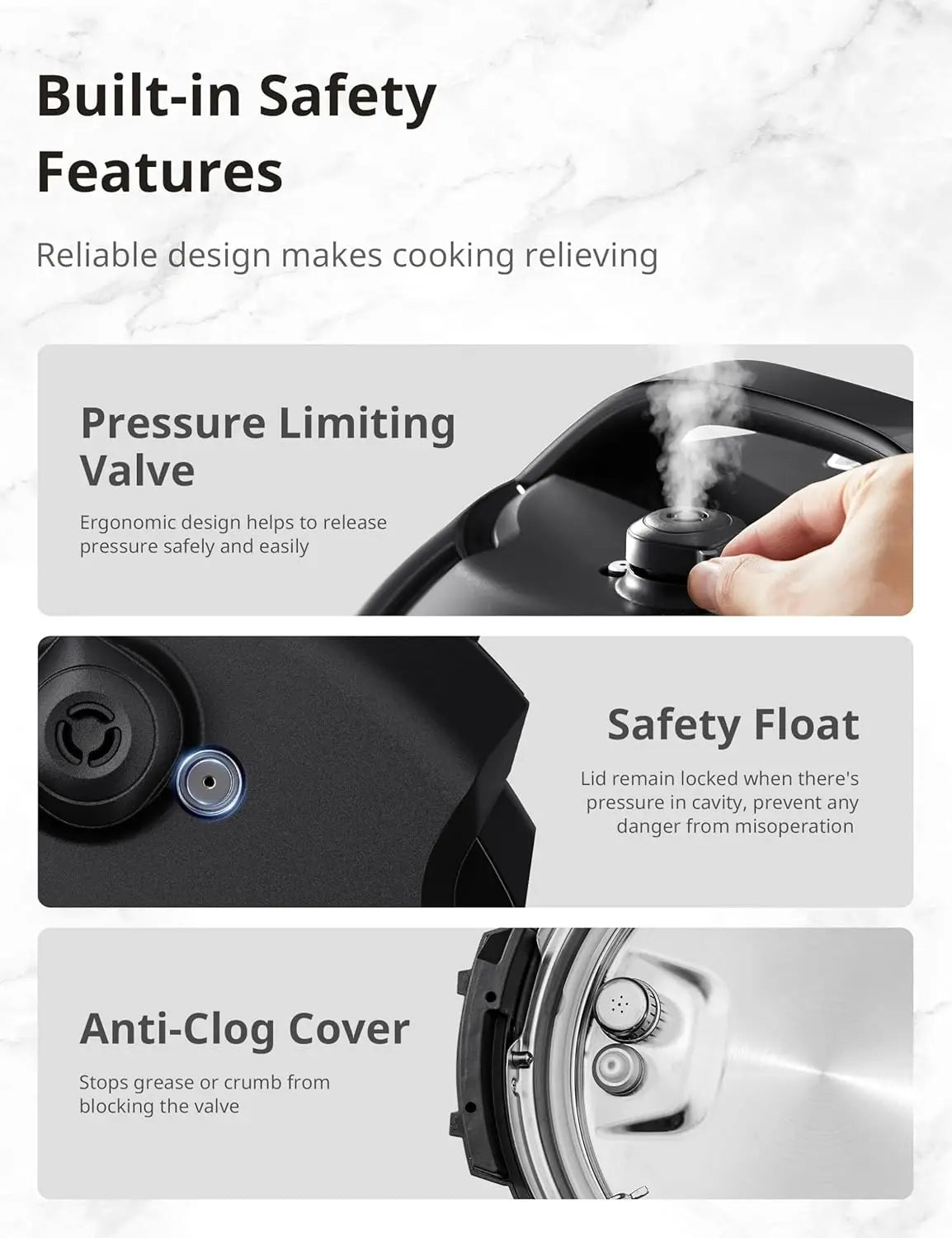 9-in-1 Electric Pressure Cooker, 14 Presets Instant Multi Cooker Olla de Presion Non-Stick Pot Yogurt Maker Rice Cooker Slow Coo Shopifynow