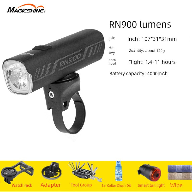 Majixuan Bicycle Headlight Mountain Highway Vehicle Night Riding Waterproof Strong Light Lighting Lifting Hanging Flashlight Rn1500 Shopifynow