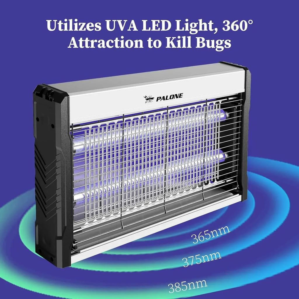 Electric Bug Zapper 3200V Mosquito Zapper Killer Indoor Insect Killer with Hanging Chain Removable Collection Tray Bug Zapper Shopifynow