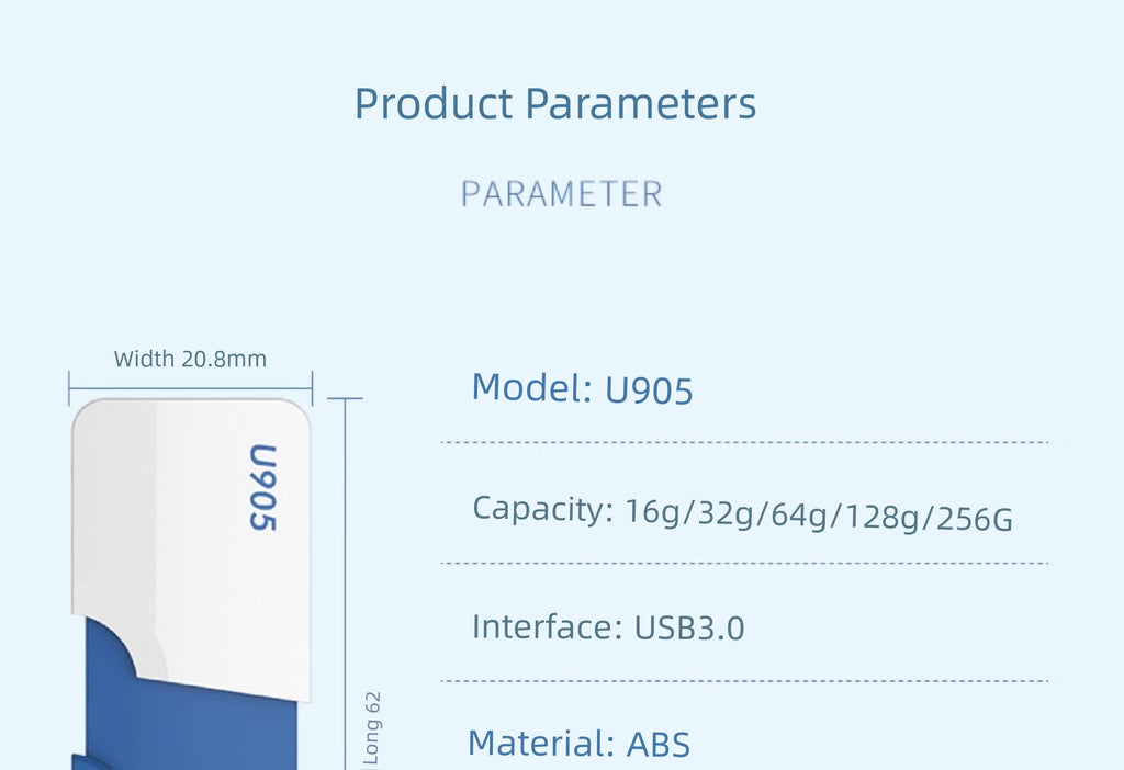 Langke High-Speed 128G Large Capacity Mobile Phone Computer U Disk Shopifynow