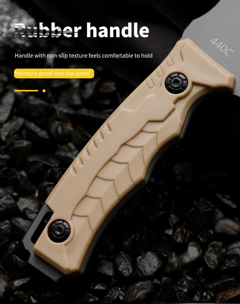 HUANGFU High quality fixed blades, outdoor straight knives, wilderness survival knives, men's knives, tactical knives Shopifynow