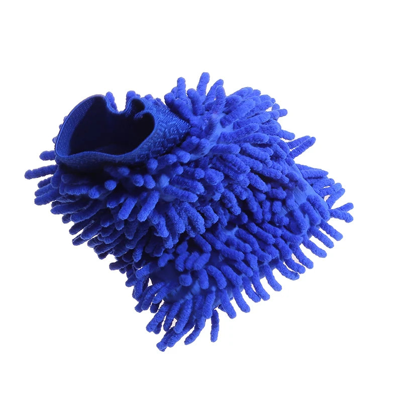 Car Wash Gloves Chenille Glove Plush Rags Thickened double-sided Car Supplies Cleaning Tools Auto Acessories Car Detailing - Shopifynow