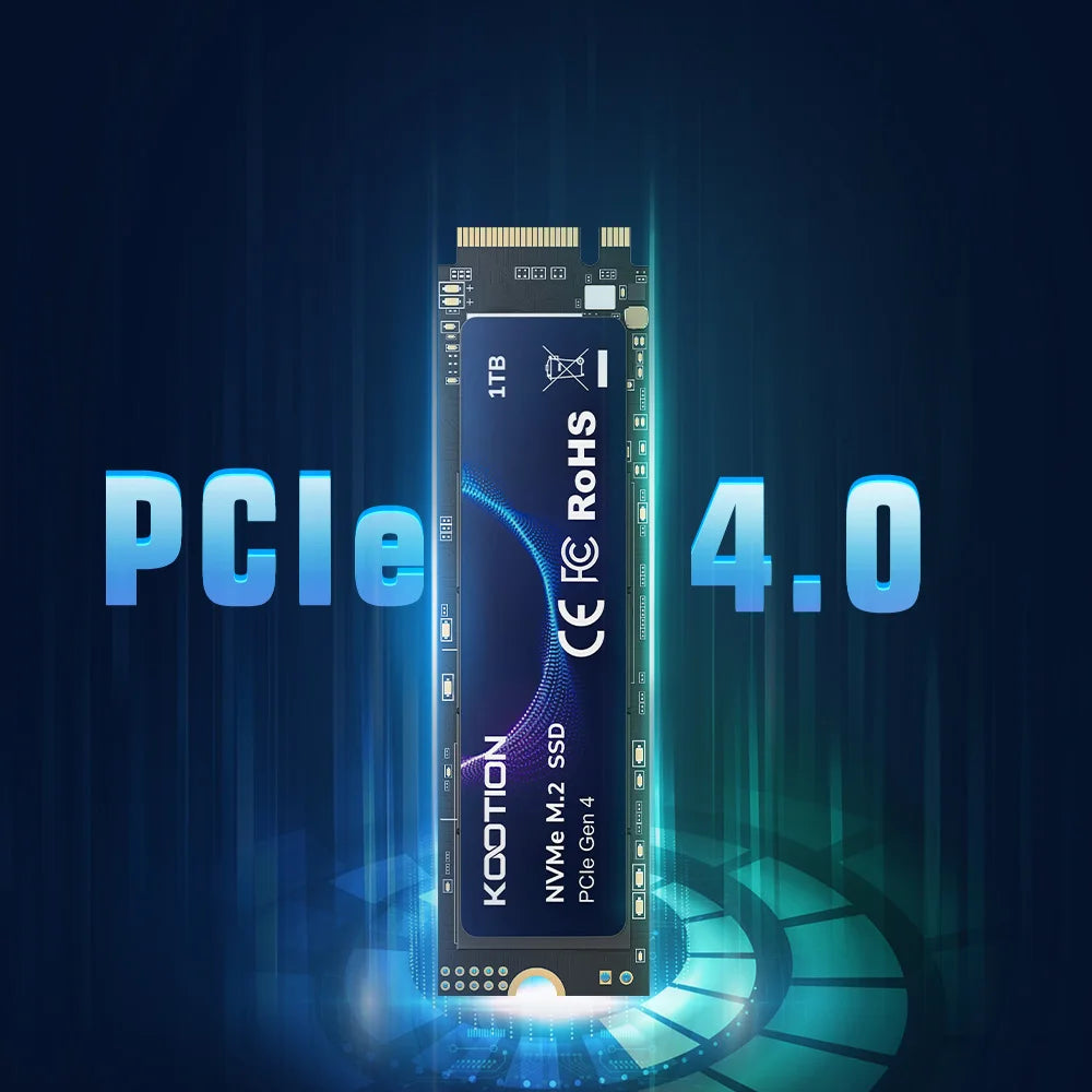 KOOTION X16Plus SSD NVMe M2 1TB 2TB 512GB Internal Solid State Hard Disk PCIe 4.0x4 2280 SSD M.2 Drive for PS5 Laptop PC - Shopifynow