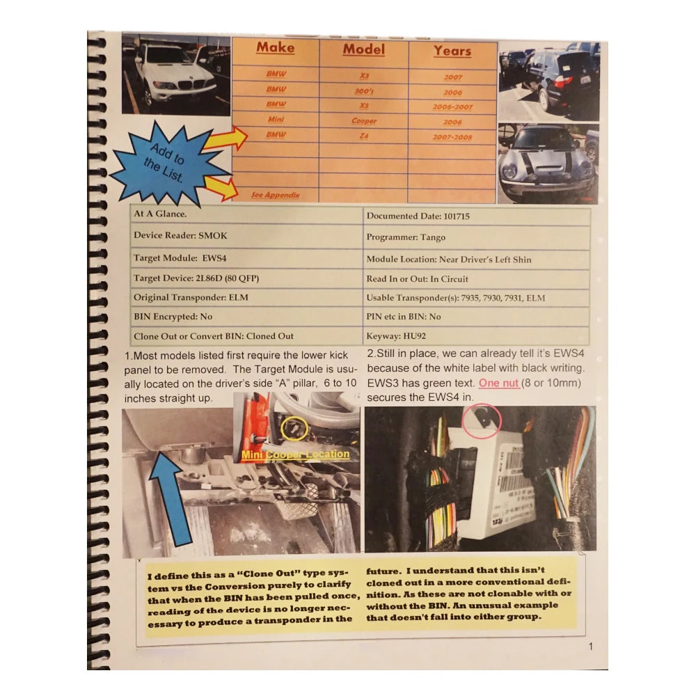 Hot Advanced IMMO BOOK Automotive Immobilizer Programming Ebook 327 Pages PDF Check/Diagnose/Repair Car Control Box ECU Teaching - Shopifynow