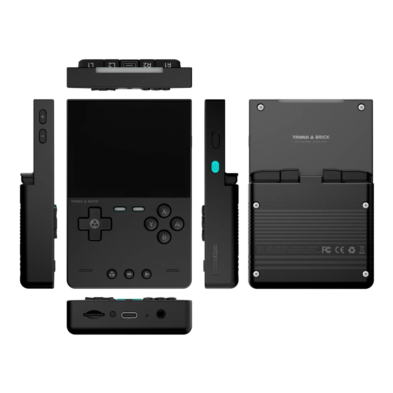 AMPOWN Trimui BRICK Handheld Game Players Consoles 3.2'' IPS Screen Emulator Portable Retro Video Games Linux System Allwinner - Shopifynow