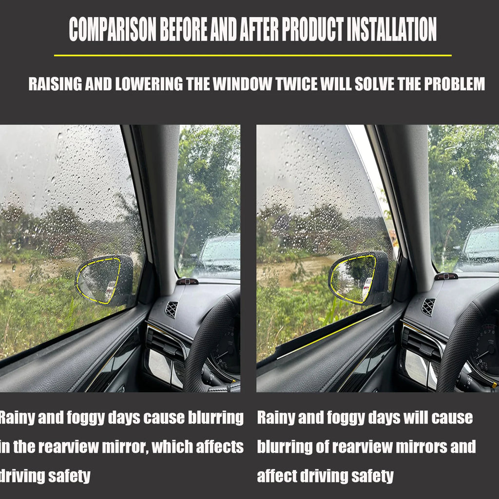 15.7" Rubber Driver Side Wiper Streak-Free Water Removal for Car Window, All-Weather Replacement Left Hand Rain Blades