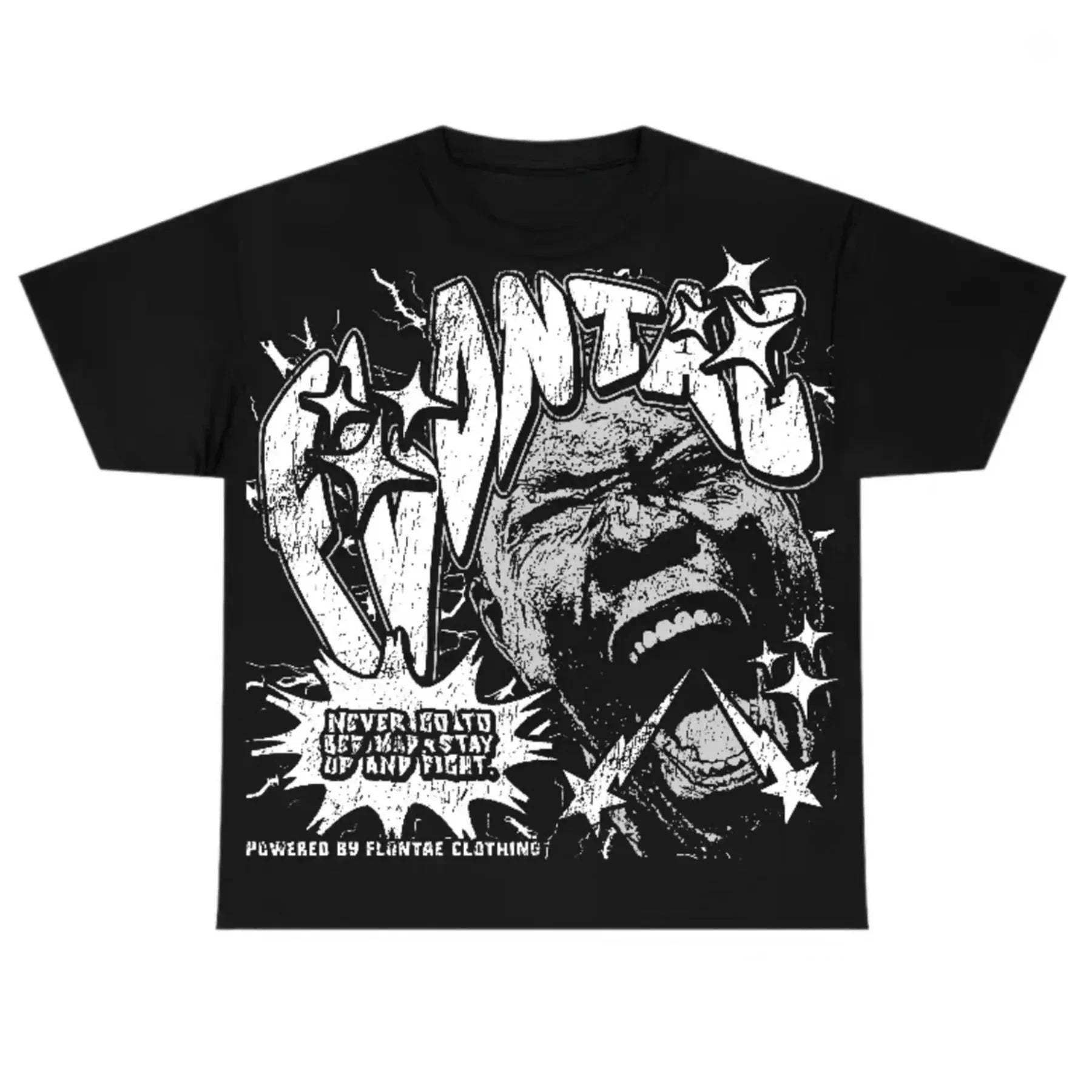 Y2k Harajuku Streetwear Men and Women Short Sleeved Fashion New Cartoon Print Design Shirt Retro Hip-hop Trend Oversized T-shirt Shopifynow