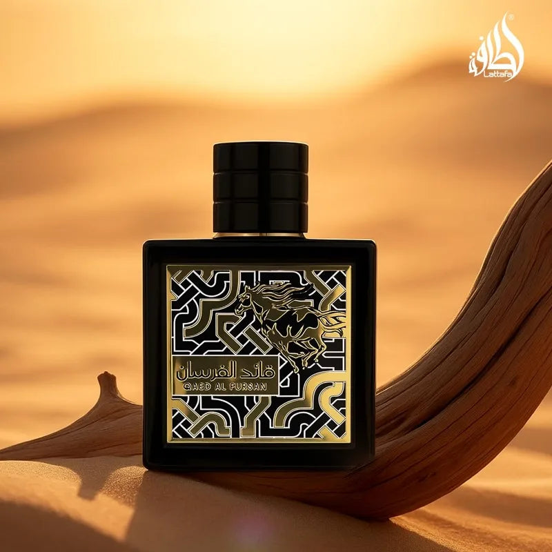Lattafa Qaed Al Fursan for Men Eau de Parfum Spray, 3.04 Ounce Shopifynow