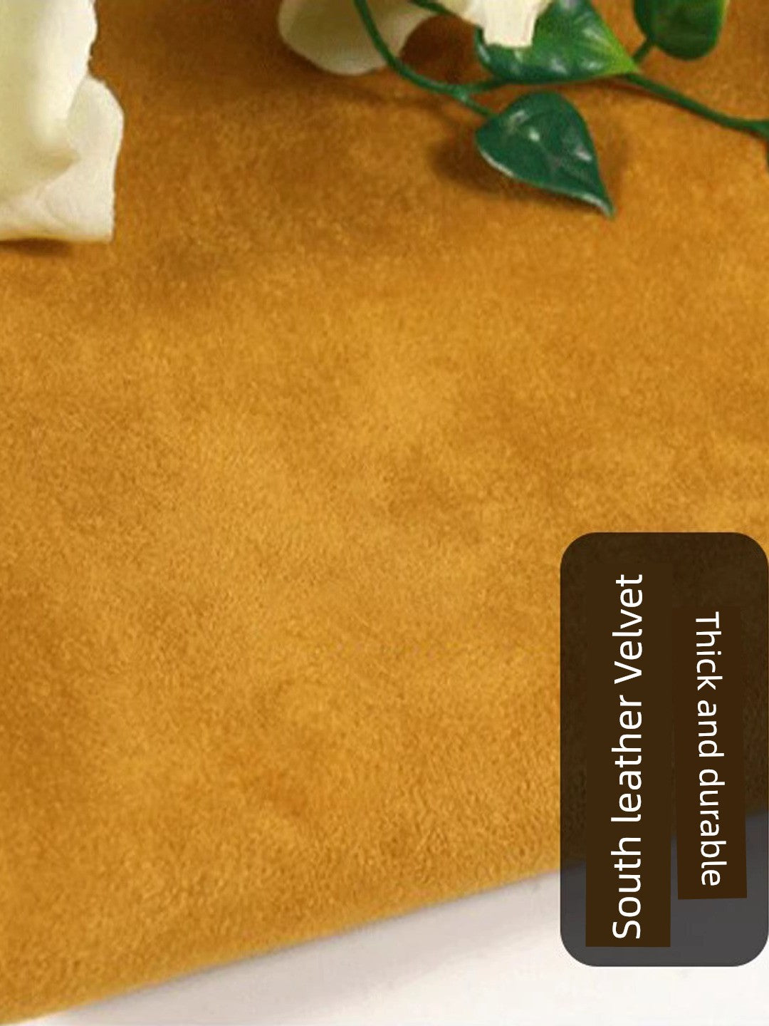 Ginger Air Layer Suede Fabric Pure Color Trench Coat Dress Suede Fabric Sofa Cover Special Fabric Shopifynow