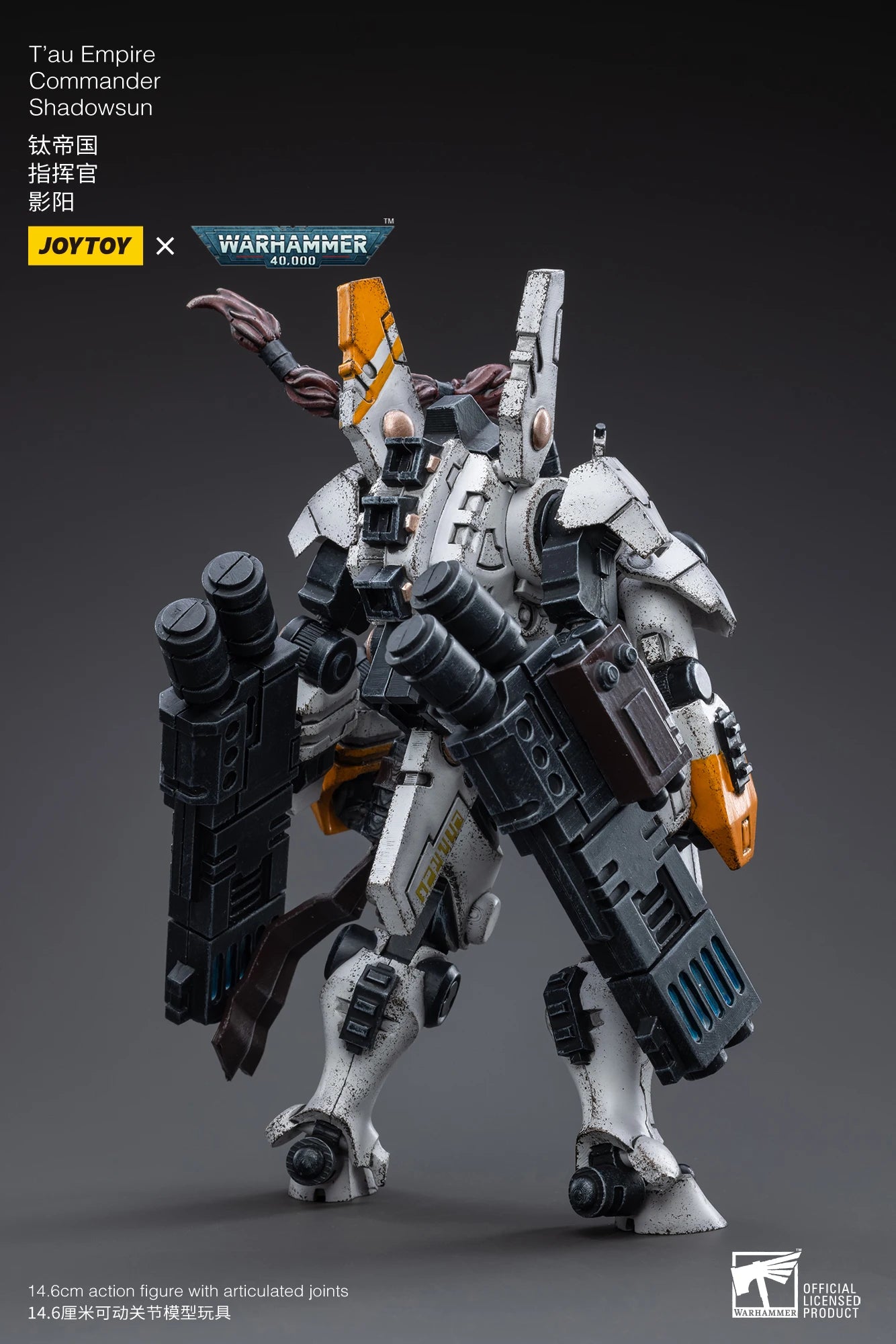 JOYTOY 1/18 Action Figure Warhammer 40K T'au Empire Commander Shadowsun Anime figures Toys Collection Model Shopifynow