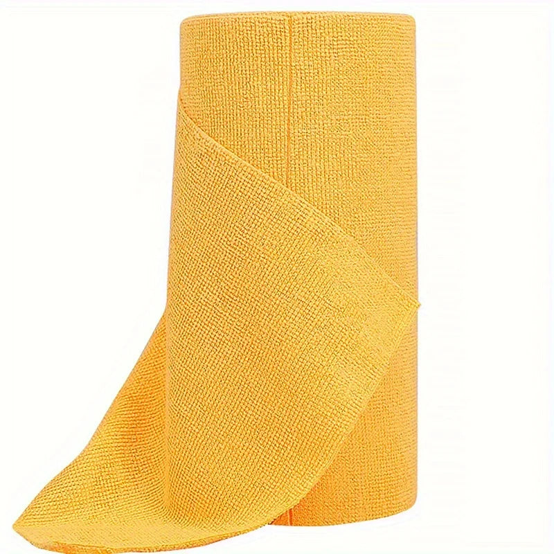 20 pcs microfiber household kitchen towels, reusable cleaning cloths, dishcloths, multi-functional towel substitutes