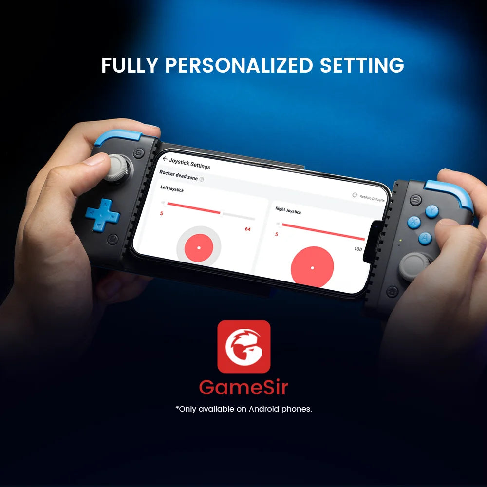 GameSir X2s Mobile Phone Gamepad Game Controller for Cloud Gaming Xbox Game Pass STADIA xCloud, Hall Effect Joystick and Trigger - Shopifynow