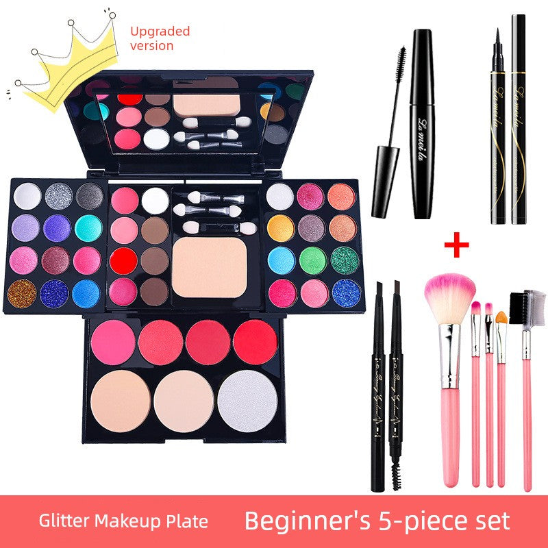 Genuine Goods Kids Student Stage Makeup Watch Show Eye Shadow Blush Powder One Makeup Palette Makeup Full Set Shopifynow