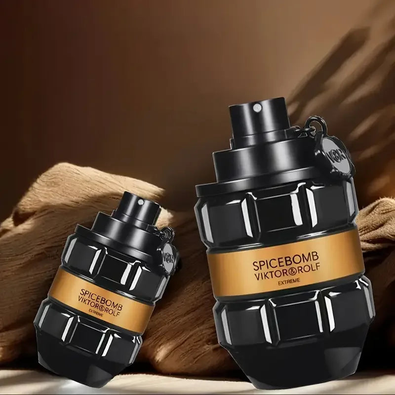 ViktorI Spice Bomb Eau de Parfum- Men's cologne, long-lasting fragrance,Woody Spice- Men'S Cologne- With Citrus and Tobacco Note Shopifynow