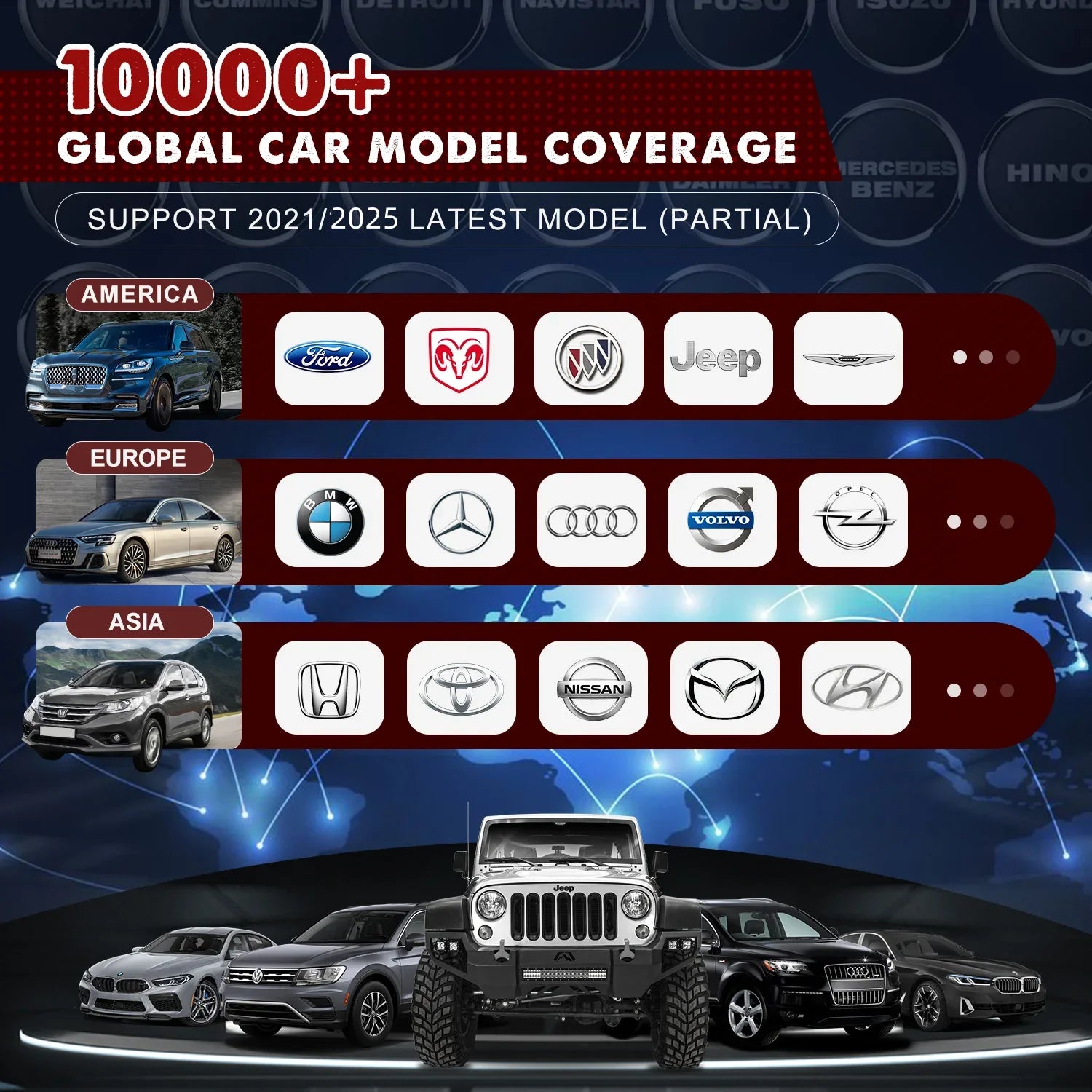 Autel MaxiCOM MK808BT PRO OBD2 Scanner Car Bi-directional Diagnostic Tool OBD2 Code Reader All System Diagnostic PK MK808KBT - Shopifynow