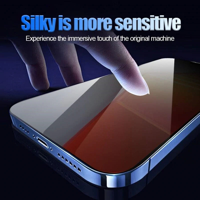 1-3Pcs 8K Dust Free Installation Tempered Glass For iPhone 13 14 16 15 11 12 Pro Max 15 14 Plus X XR XS Privacy Screen Protector - Shopifynow