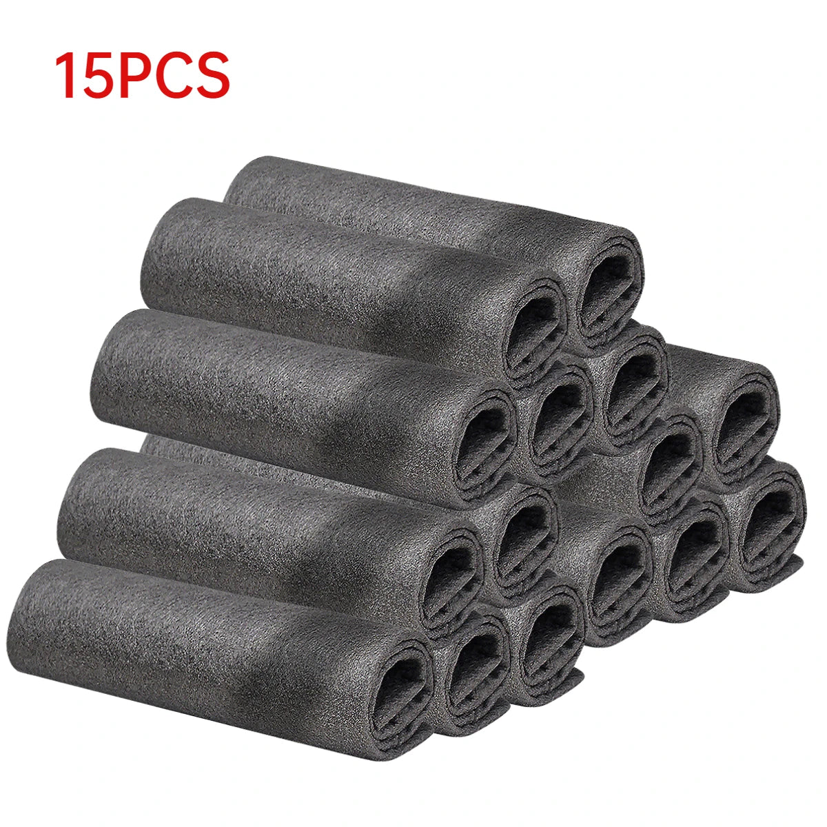 20/5PCS Thickened Magic Cleaning Cloth Reusable Microfiber Washing Rags Glass Wipe Towel For Kitchen Mirrors Auto Windows Shopifynow