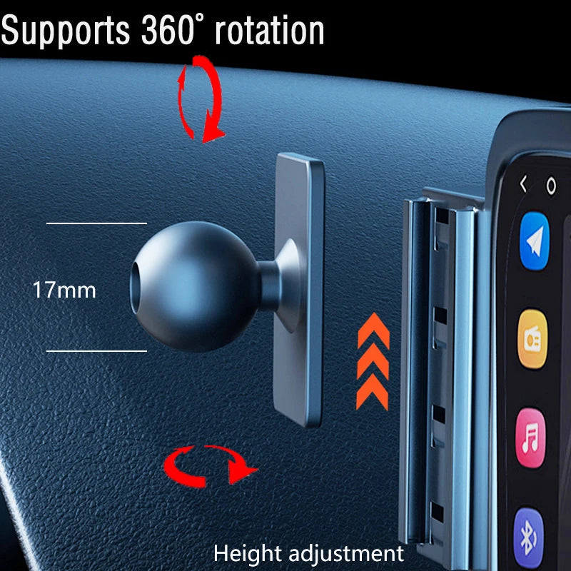 For Toyota Corolla 2019 2020 2021 2022 Phone Holder Car Double Bracket Base Magnetic MagSafe Wireless Charging Car Phone Mount