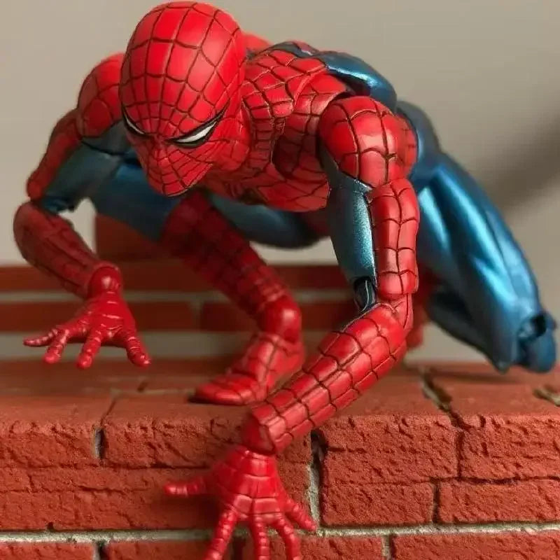 2026IN stock new CT toys 16CM Mafex 075 Spiderman Action Figure Spider Man Multiple Accessories Model Doll Toys Collection Gifts Shopifynow