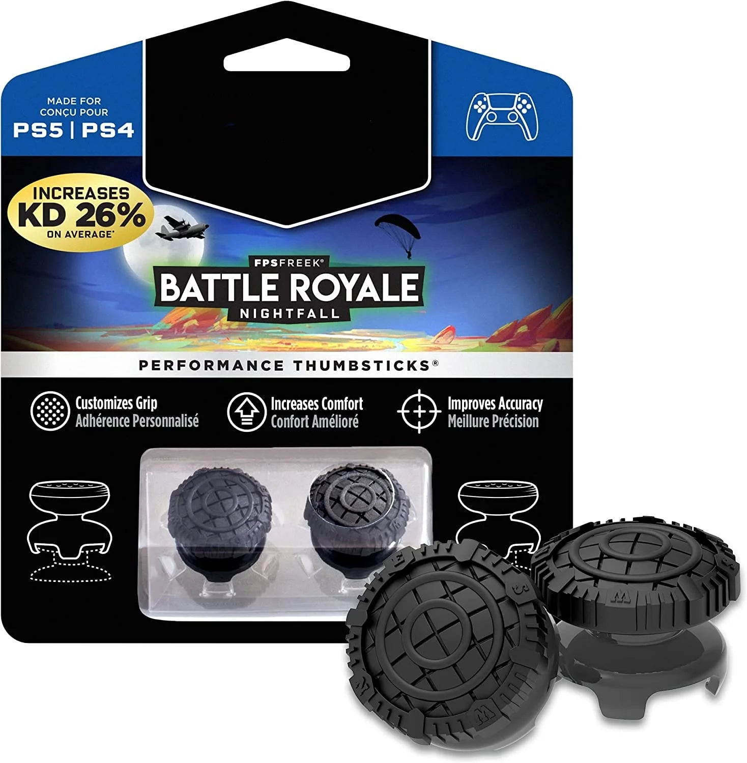 Freek Galaxy FPS For PS4 High-Rise Analog Stick PS5 Joystick Controller Performance Command Stick Game Silicone Cap Shopifynow