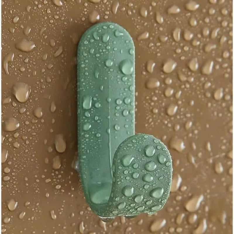 6PCS Multi-Use Wall Hooks, Self-Adhesive Hooks for Hanging Sundries, Keys, Clothes, Perfect for Kitchen & Bathroom Shopifynow