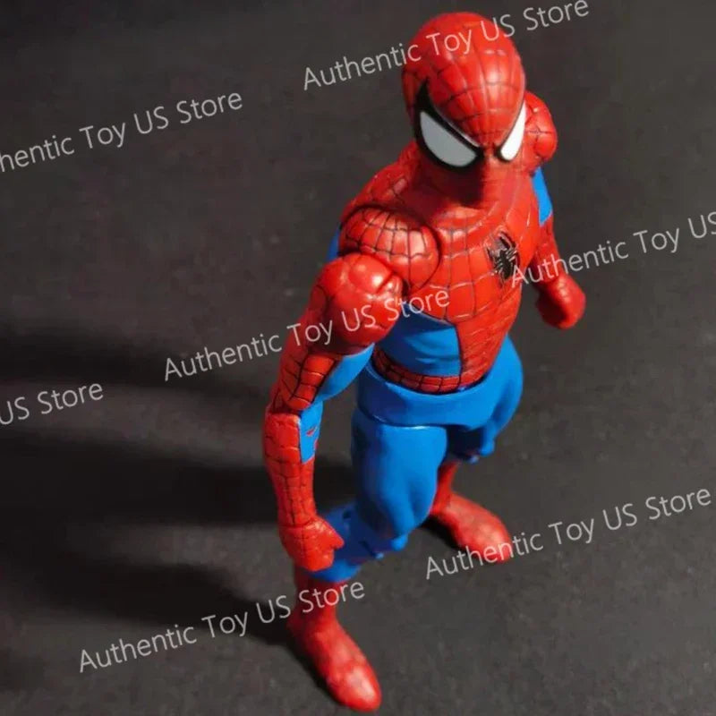 Original Ct Toys Spiderman Figure Mafex 185 The Amazing Spider-Man SHF Anime Action Figure Customized Gifts Toys Shopifynow