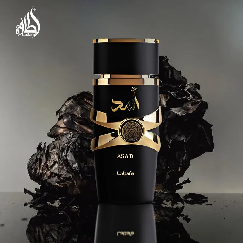 Lattafa Perfumes Asad for Unisex Eau De Parfum Spray 3.4 Ounce - Shopifynow