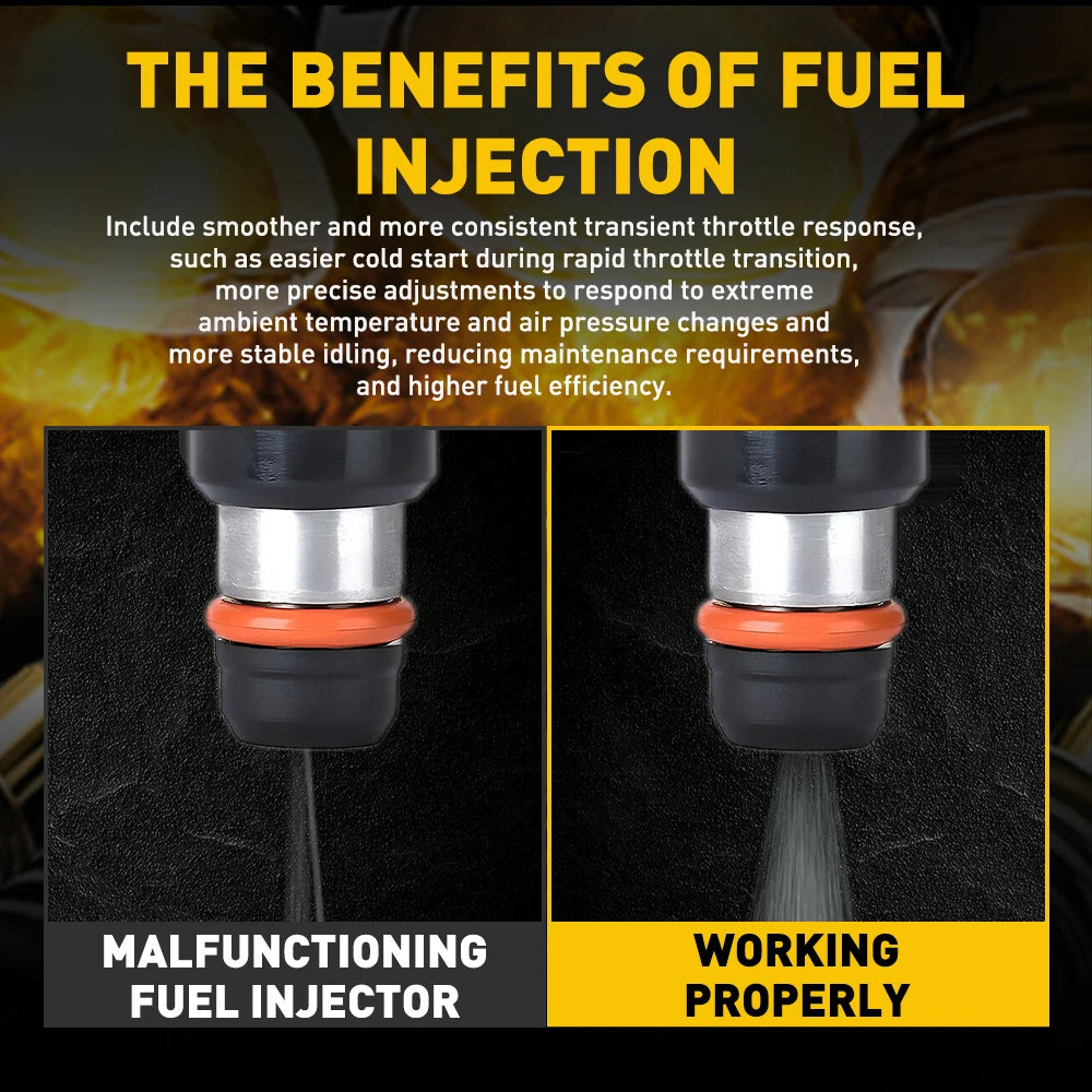 8Pcs New Fuel Injector Fit For Silverado GMC Yukon Cadillac Silverado 1500 2500 3500 OE 25317628 Accessories - Shopifynow