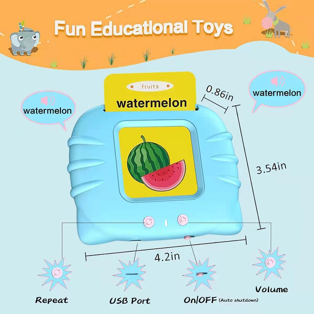 Children's Enlightening Early Education Smart Pure English Card Shopifynow