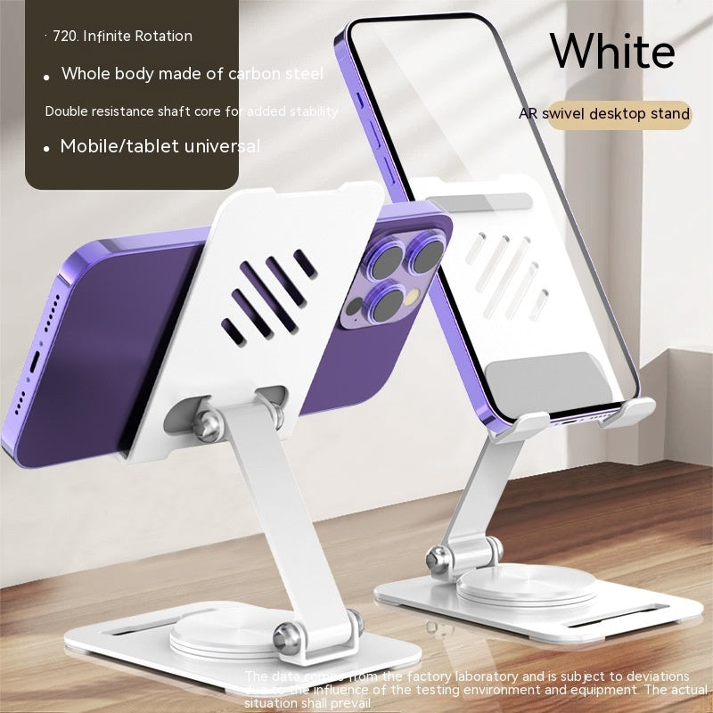 360 Degrees Rotate Metal Desk Mobile Phone Holder Stand For Phone Pad Adjustable Desktop Tablet Holderl Table Cell Phone Stand Shopifynow
