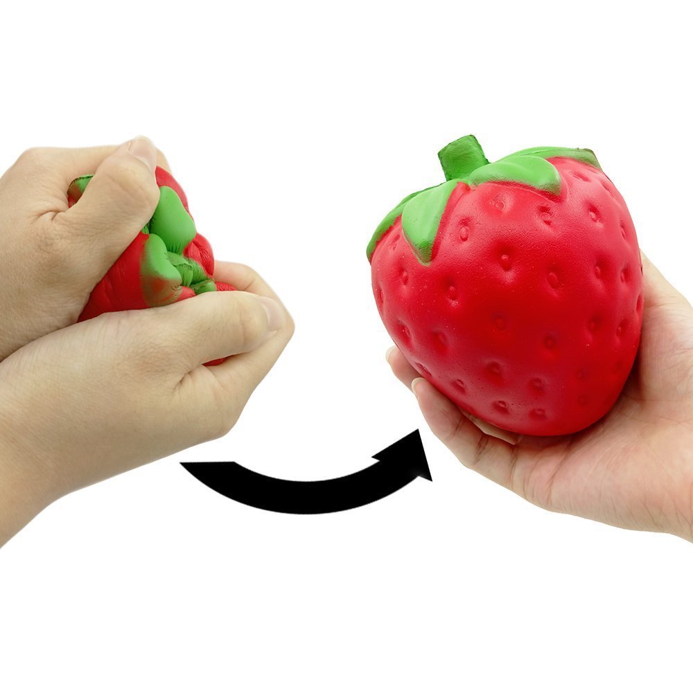 Anti-Stress ball strawberry Shopifynow
