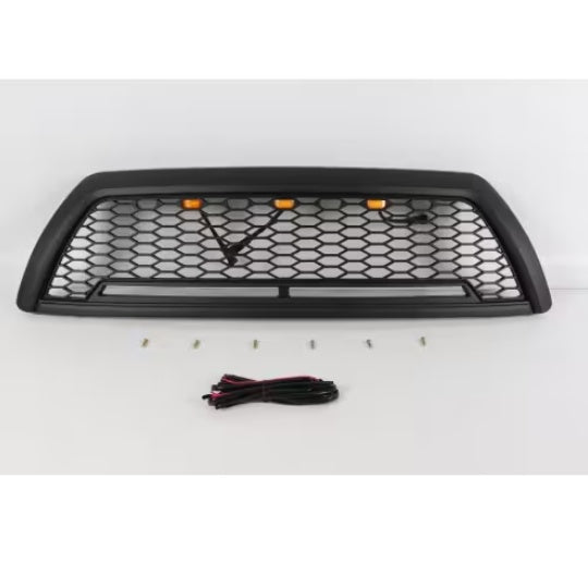 Black Front Grille Fits For 4 Runner 2006-2009 Honeycomb Grill With Light Shopifynow