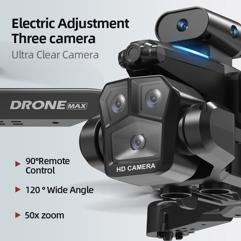 C10 Black - Three Camera Drone Shopifynow