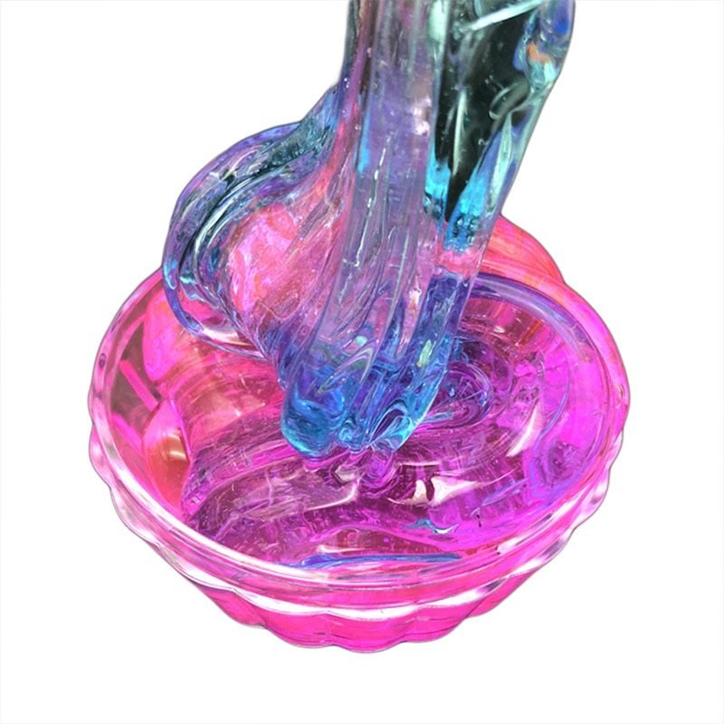 Color Matching Gradient Multicolor Crystal Mud Slime Shopifynow