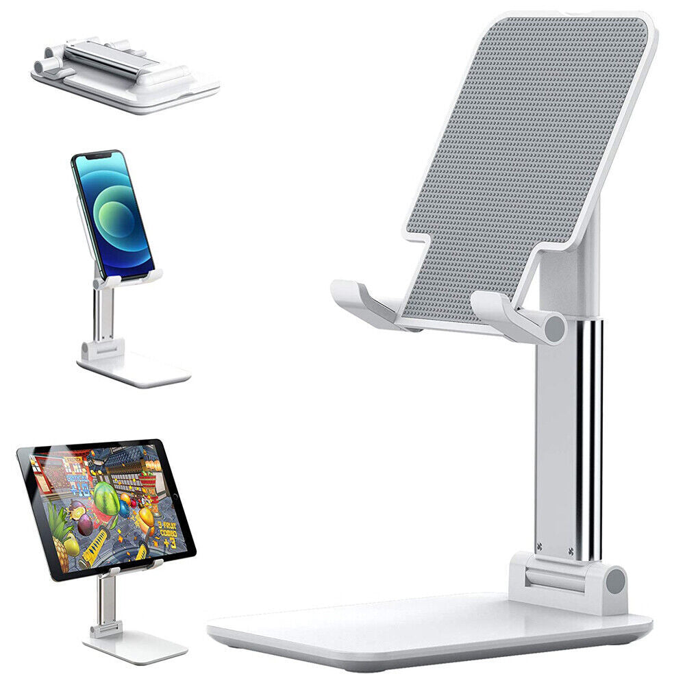 Cell Phone Stand Desktop Holder Tablet Stand Mount Mobile Phone Desktop Tablet Holder Table Cell Foldable Extend Support Desk Mobile Phone Holder Stand Shopifynow