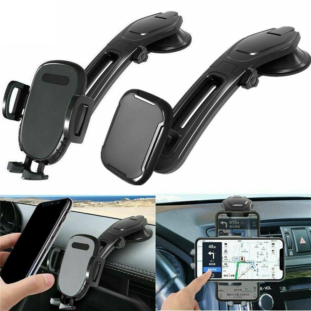 360 Rotatable Phone Mount Holder Car Dashboard Gravity Adjustable GPS Stand Rotating Car Phone Holder Universal Dashboard Mount Car Holder GPS Phone Stands Auto Accessories Car Phone Holder Shopifynow