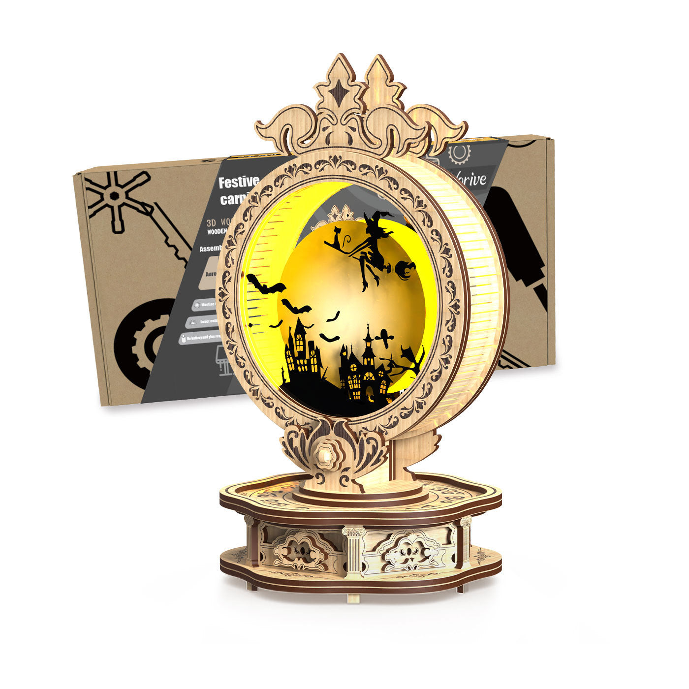 Home Fashion Simple Holiday Carnival Lights Styling Puzzle Toys Shopifynow