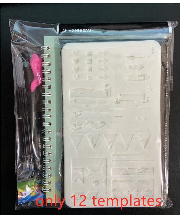 Full English version of calligraphy stickers Shopifynow