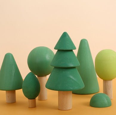 Jigsaw Puzzle Large 12-piece Arch Bridge Rainbow Building Blocks Early Childhood Education Toys Shopifynow