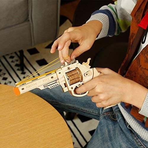 Robotime Gun Blocks Model Buliding Kit Toys Gift For Children Kids Boys Birthday Gift Shopifynow