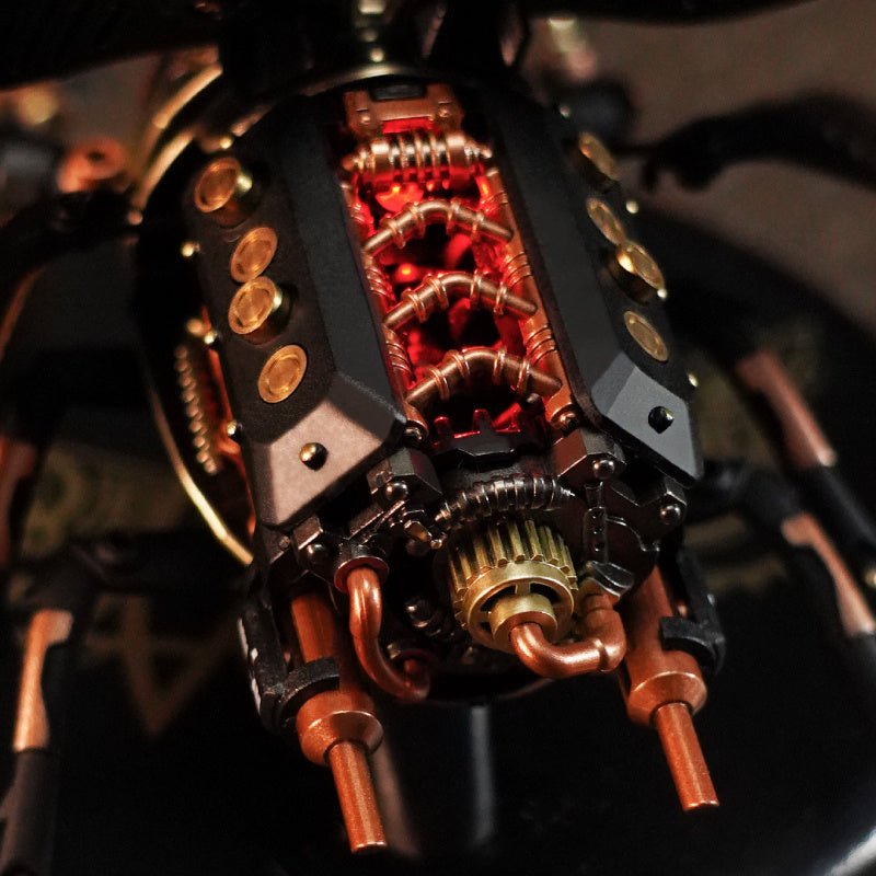 Robotime Rokr Metal 3D Puzzles Games Rhinoceros Beetle Punk Style Gift For Birthday Easy Assembly Mechanical Design Toys - MI01 Shopifynow