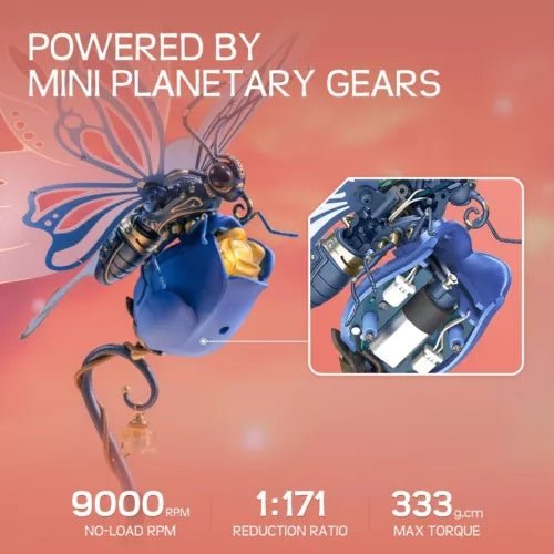 ROKR Starry Blue Mechanical Butterfly Plastic 3D Puzzle DIY Model Kid Xmas Gifts Shopifynow
