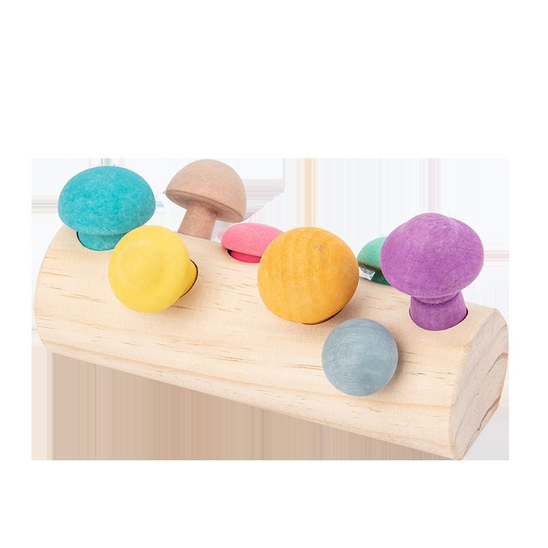 Simulation Mushroom Picking Game Wooden Toys Shopifynow